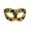 A001- Black, variant on Masquerade Mask Black and Gold Fabric Venetian Eye Mask with Gold Lace Trim 1 Pack for Prom Party Formal Event and Holiday Gatherings
