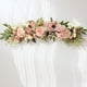 thumbnail image 5 of Cateissary Flores artificiales para oficina, fiesta de boda al aire libre, flores de simulación reutilizables, sala de estar, patio, decoración Decoración Rosa, 5 of 6