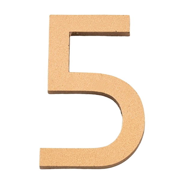 7CM Acrylic Number Plates For Elegant And Stylish Decor