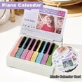 thumbnail image 2 of Calendario Escritorio para Piano 15 Teclas Partituras Juguete Regalo 2024 Fanáticos, 2 of 9