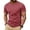 #45_Red, variant on Ceisia Men's Contrast Stitch Crew Neck Short Sleeve T-Shirt Multi-Color Pack Black XL Gifts for Father