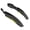 Yellow, variant on Necvior Safe Convenient Mudguard Quick Detachable Mud Guard Simple Installation Mudguards for Daily Commutes