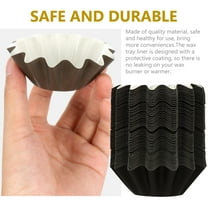 ULTNICE Wax Melt Liners Food Grade Pet Coated Paper for Electric Wax Warmer 50Set