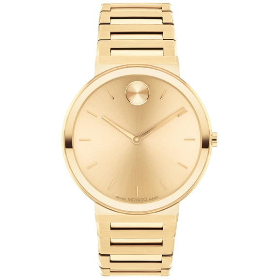 Movado Men's Bold Gold Dial Watch - 3601081