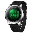 thumbnail image 5 of Digital Watches for Men Women Waterproof Unique Watch Stopwatch Countdown Alarm Analog Silicone Strap  Case, 5 of 8