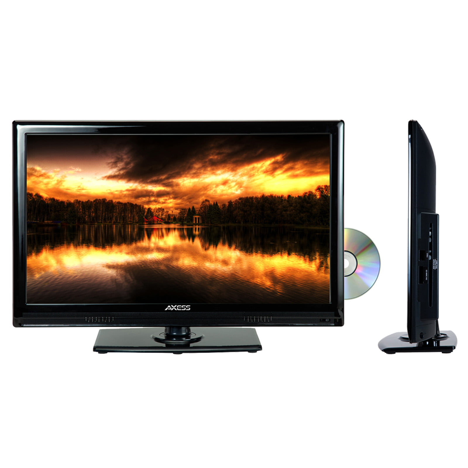 Tvd1801 22 22 Led Ac Dc Tv With Dvd Player Full Hd With Hdmi Sd Card Reader And Usb Walmart Com Walmart Com