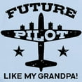 thumbnail image 2 of CafePress - Future Pilot Like My Grandpa Infant Bodysuit - Baby Light Bodysuit, Size Newborn - 24 Months, 2 of 4