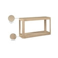 thumbnail image 2 of Meridian Furniture Reeves Natural Console Table, 2 of 7