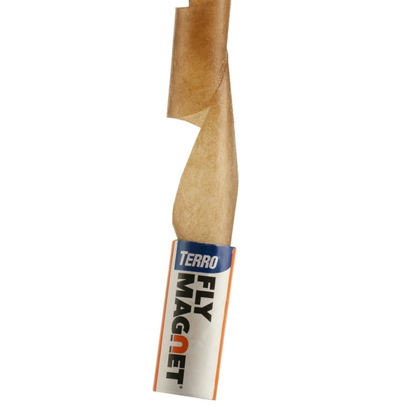 TERRO Fly Magnet T510 Sticky Fly Paper Trap, Solid Pack