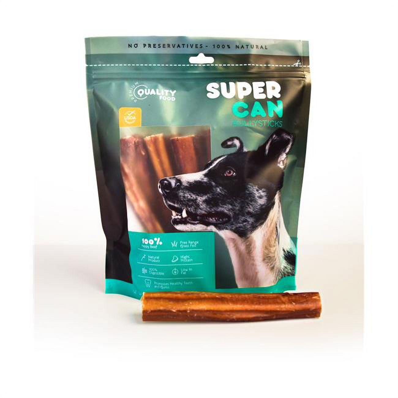 SuperCan BullySticks BLL-6-JM-10 6 in. Jumbo - 10 Piece