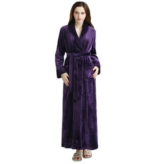 Pure Comfort Spa Robe - Dove - Walmart.com