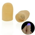 thumbnail image 1 of 2Pcs LED Lumière Doigt Pouce Conseils Kuso Farce Magie Partie Trick Props Enfants Jouet, 1 of 10