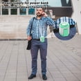 thumbnail image 4 of Great promotion! Waist-hanging Fan Outdoor Construction Portable Waist-clip Portable Fan To Cool Down USB High-speed Fan, 4 of 4