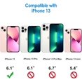 thumbnail image 2 of Shiyou-Étui pour iPhone 13 6.1 Pouces, Pare-Chocs Antichoc Non Jaunissant, Dos Transparent Anti-Rayures (Or Rose), 2 of 4