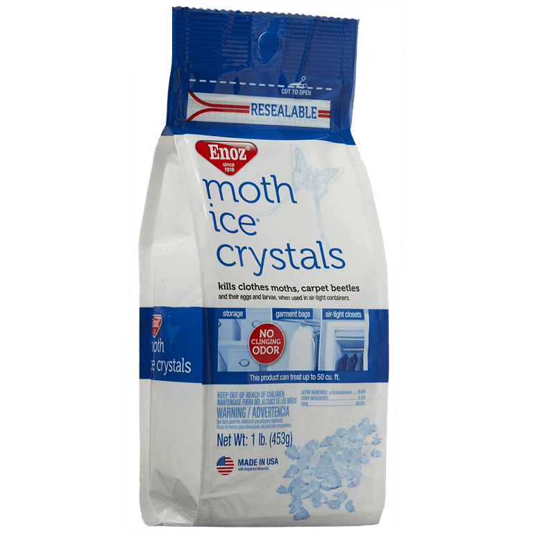 Enoz Moth Ice Crystals - 1 lb