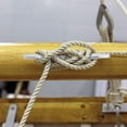 thumbnail image 3 of 4 Pieces Stainless Steel Cleat Hook 100mm Flagpole Rope Hook Rope Cleat Hook for Attaching Ropes to Flagpoles Boats Awnings Shutters, 3 of 5