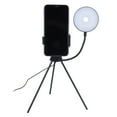 thumbnail image 4 of Luz De Maquillaje LED De 10 Niveles, Anillo De Luz LED USB Giratorio De 360 ​​° Con Trípode Para Fotografía De Teléfono Móvil Para Video En Vivo Para Maquillaje ANGGREK No, 4 of 7
