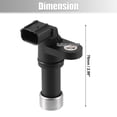 thumbnail image 4 of Sensor de velocidad de transmisión Unique Bargains Para Honda 28810-RPC-013 3 pines Plástico Metal Negro, 4 of 7
