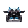 thumbnail image 4 of KidsVIP 2x24V Can-Am Maverick RS 2 Seater 4x4 Ride On UTV Buggy with Rubber Wheels, Music & Remote, 4 of 7