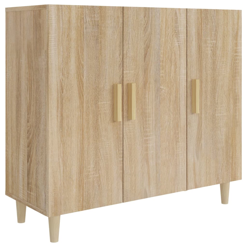 vidaXL Sideboard Engineered Wood Home Storage Cupboard Furniture Multi