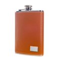 thumbnail image 1 of Visol Flacon de Liqueur en Cuir Brun Wrangler - 8oz, 1 of 1