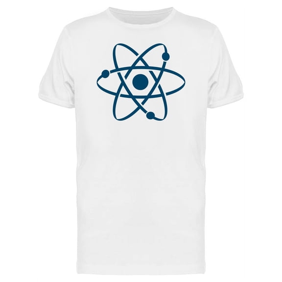 Cool Atom Molecule Doodle T-Shirt Men -Image by Shutterstock, Male 4X-Large
