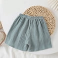 thumbnail image 6 of Splozh Cotton Shorts Toddler Shorts Summer Solid Color Soccer Basketball Sports Casual Shorts Green,9-10 Years, 6 of 6