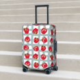 thumbnail image 6 of Disketp Sweet Red Fruit Elastic Travel Luggage Cover Travel Suitcase Protective Cover For Trunk Case Apply To 18''-32'' Suitcase Cover-(No luggage included)-Small, 6 of 7