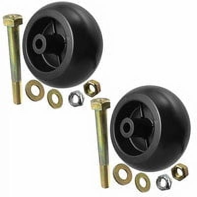 2Pk Deck Wheel & Hardware for Hustler 788166 781708 031997 Husqvarna 532133957
