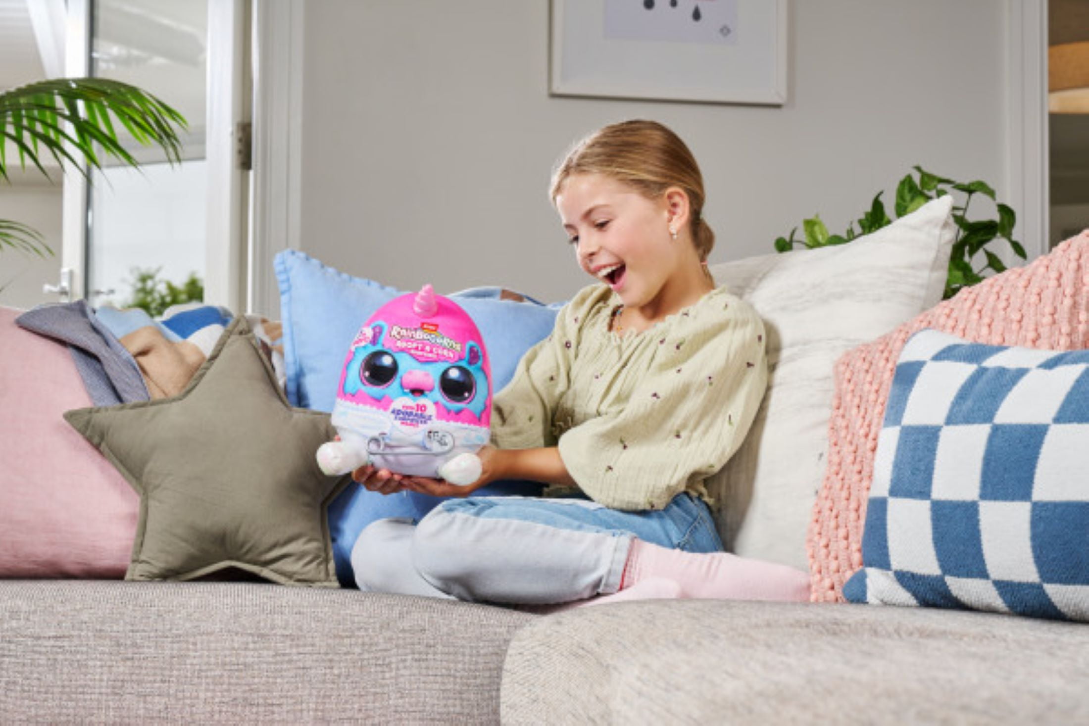 Adopt-A-Corn Surprise by ZURU Plush Toy, Collectible Plush, Baby, Surprise Eggs for Girls & Children