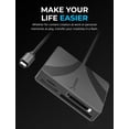 thumbnail image 2 of Lector multitarjeta USB-C SABRENT CR-C4PM para CFexpress Type B, CFast 2.0 y microSD/SD, 2 of 7