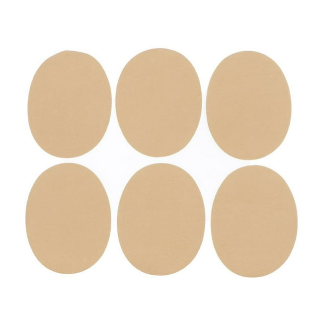 6 piezas de s de tela de punto selecciones de reparación coser s de accesorios de ropa Albaricoque Macarena Hierro en coser parche