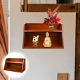 thumbnail image 2 of Miangastore Étagère de Bureau Simple Support de Rangement Brun Lot de 1 12X6.3X5.5In, 2 of 8