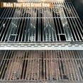 Hisencn Cast Iron Cooking Grates for Home Depot Nexgrill 4 Burner 720
