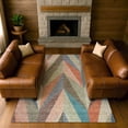 thumbnail image 6 of Addison Rugs Mayfield Premium Machine Washable Transitional Geometric Sage Rectangle Rug, 3' x 5', 6 of 6