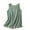 Green, variant on lmcalzta Linen Tank Tops for Women Crew Neck Loose Fitting Sleeveless T Shirts Summer Beach Vacation Tees