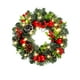 thumbnail image 2 of Adornos navideños, guirnalda navideña con luces, enredaderas de bayas, guirnalda colgante para puerta de entrada, decoración, fiestas, hogar, festival, fiesta, regalo, corona de flores de PVC., 2 of 8