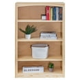 thumbnail image 3 of Arch+Haven Traditional Unfinished Pine Bookcase, Rectangular, 3 of 4
