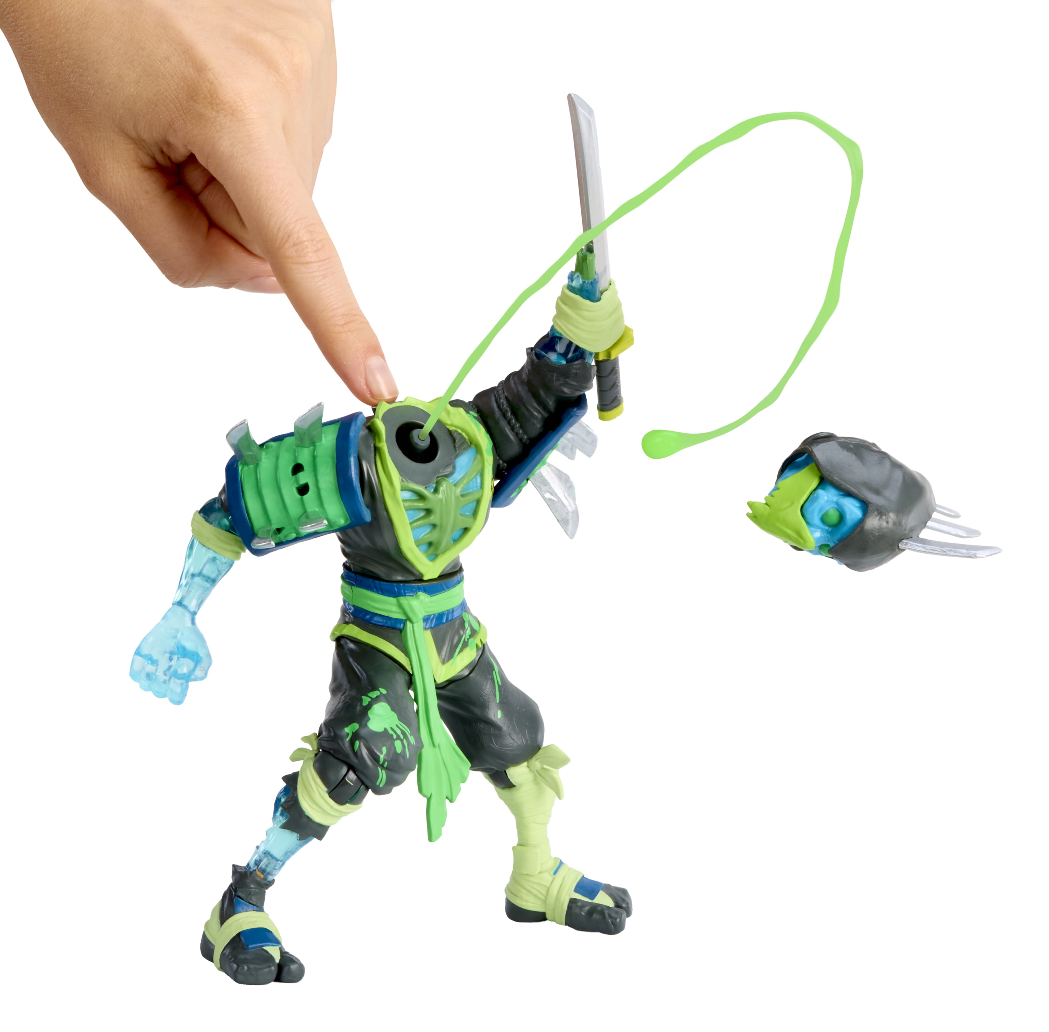 Ninjombie Action Figure - Sword Lord, Ninja Zombie with Slime