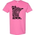 thumbnail image 3 of Inktastic Minnesota Silhouette Mandala T-Shirt, 3 of 5