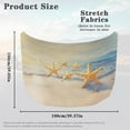 thumbnail image 5 of KUIFORTI Car Hood Cover Wrap All Season Protection Hood Covers for Cars, Beach Starfish Decor Automotive Exterior Decorations Car Accessories for Women Men, Easy to Clean and Install, 5 of 6