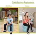 thumbnail image 5 of Majestic Home Goods Chevron Indoor Outdoor Ottoman Pouf, 5 of 6