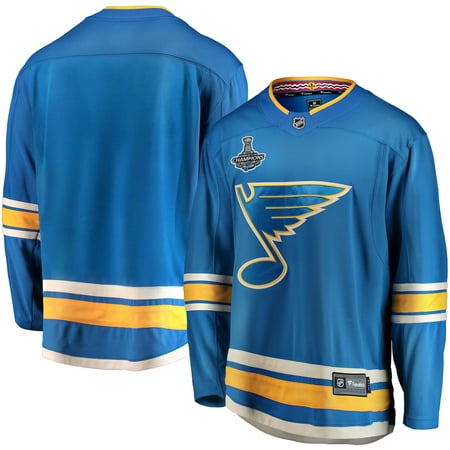 St. Louis Blues Fanatics Branded 2019 Stanley Cup Champions Alternate Breakaway Jersey -