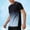 #Gray, variant on Men's Gradient Color Short Sleeve Crew Neck Athletic T-Shirt,Blue,Big Men's,Tall Men's XXXXXL,Young Men's T-shirt