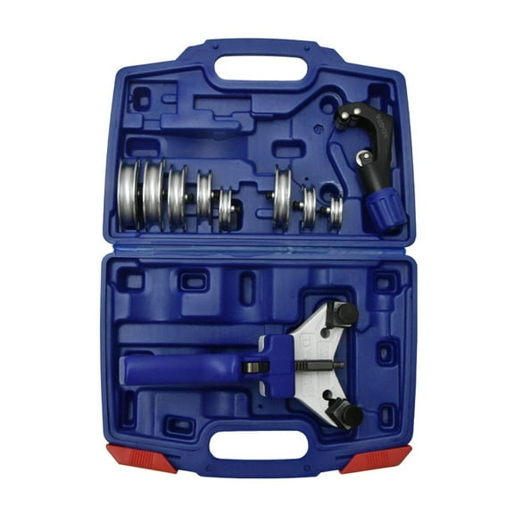Pipe Bender Set Copper Metal Pipe Stainless Steel Manual Pipe Bender Bending Tool Tube Bending Tool Kit 5/6/8/10/12mm ,One-Click Setup
