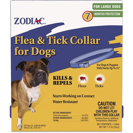 UPC: 0039079001304 | Zodiac Flea & Tick Collar for Large Dogs