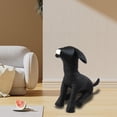 thumbnail image 1 of PU Leather Dogs Mannequin Soft Pet Clothing Display Mannequin Dog Models Size Black, 1 of 10