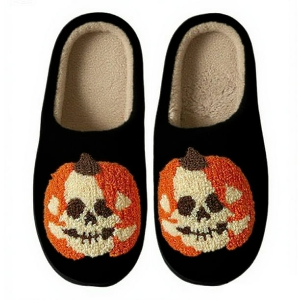 Patrón calabaza peluche Halloween casa cálidas (38-39)