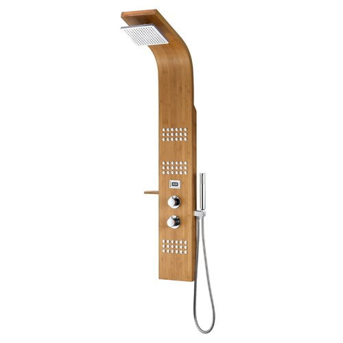 Anzzi Crane Series Adjustable Shower Head Shower Panel System Walmart Com Walmart Com