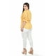 thumbnail image 3 of Blusa estampado margaritas Roman Fashion /Tallas Extras, 5108 (Amarillo) amarillo 34, 3 of 5